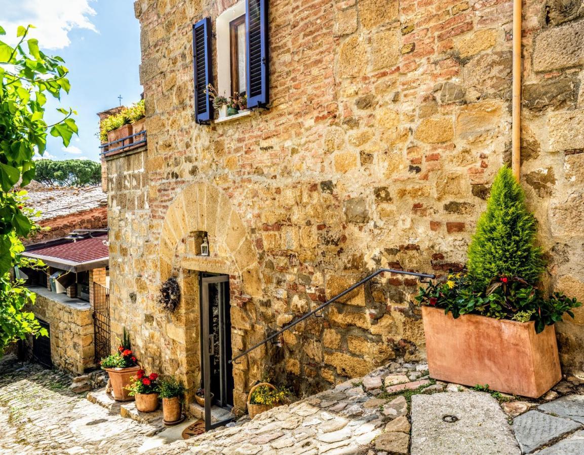 Casa Torta Hotel Monticchiello Buitenkant foto