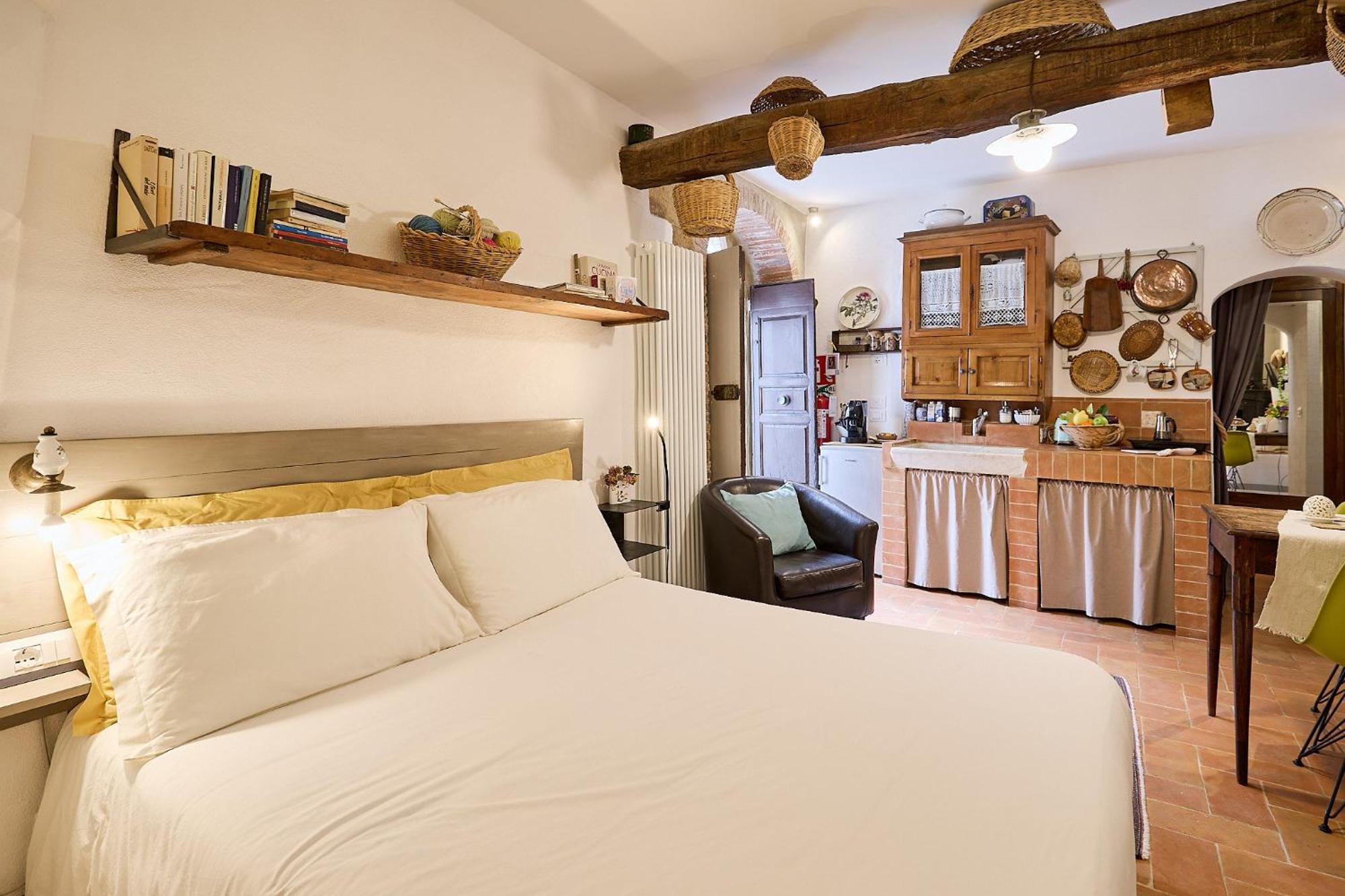 Casa Torta Hotel Monticchiello Buitenkant foto