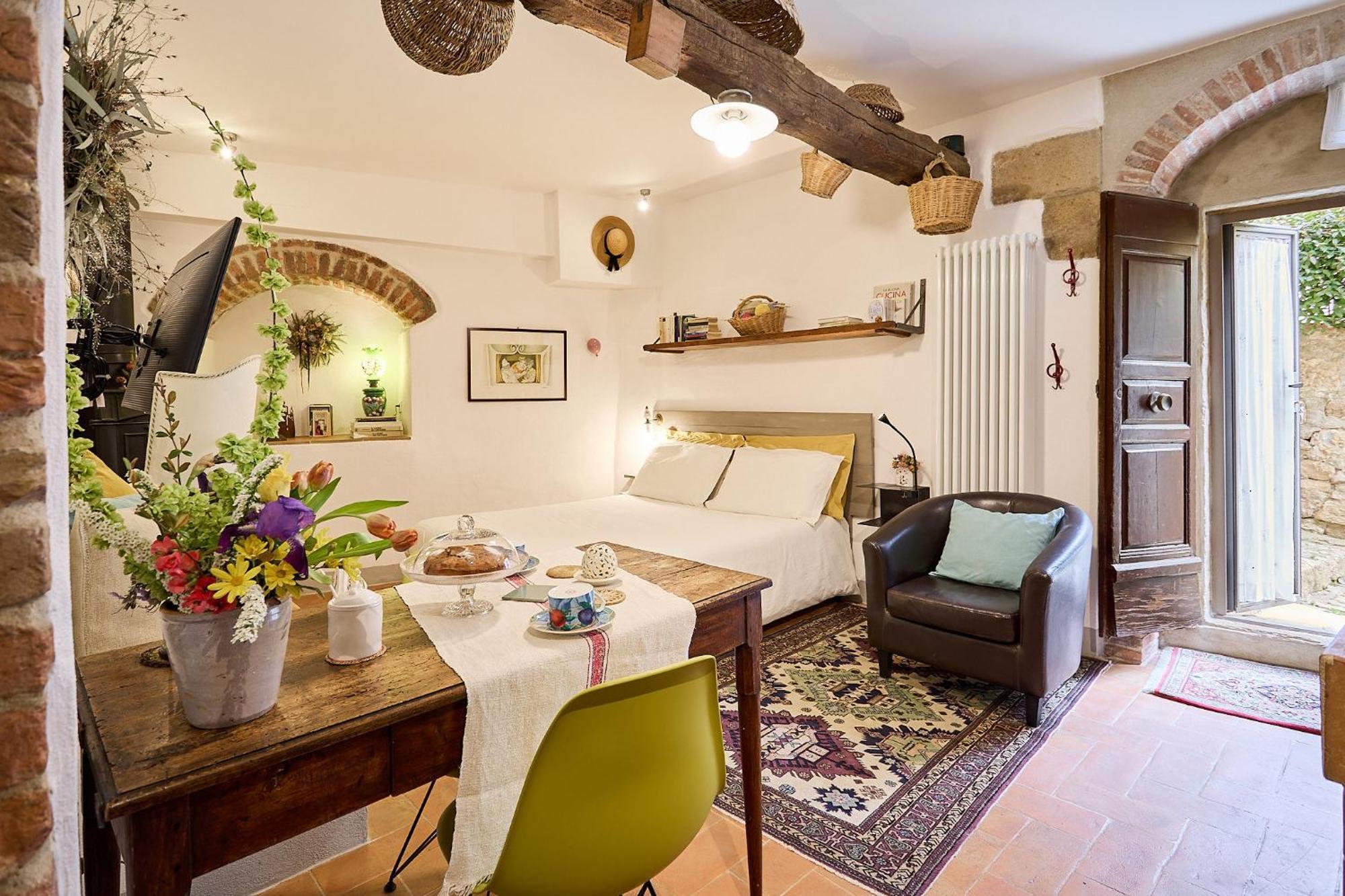 Casa Torta Hotel Monticchiello Buitenkant foto