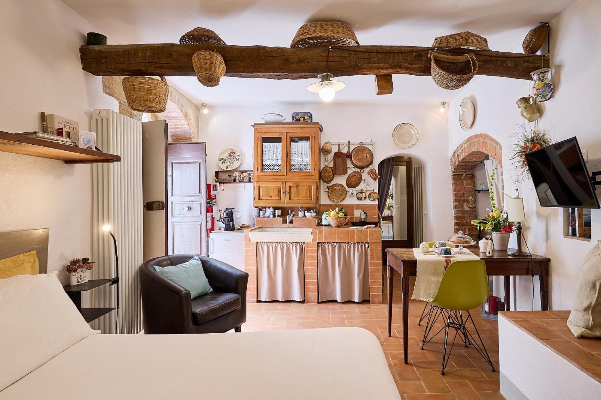 Casa Torta Hotel Monticchiello Buitenkant foto