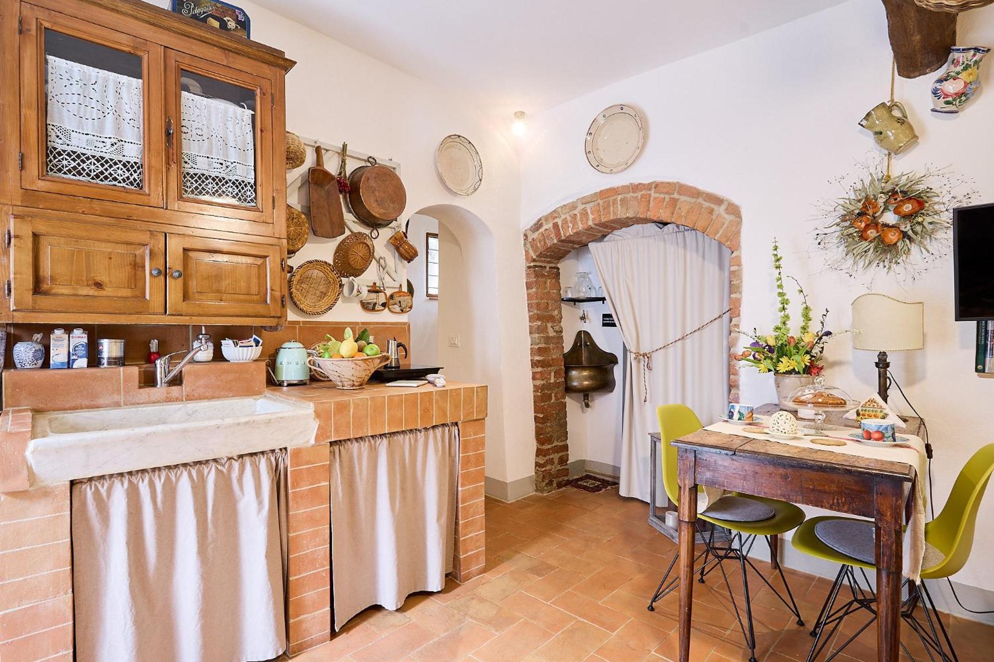 Casa Torta Hotel Monticchiello Buitenkant foto